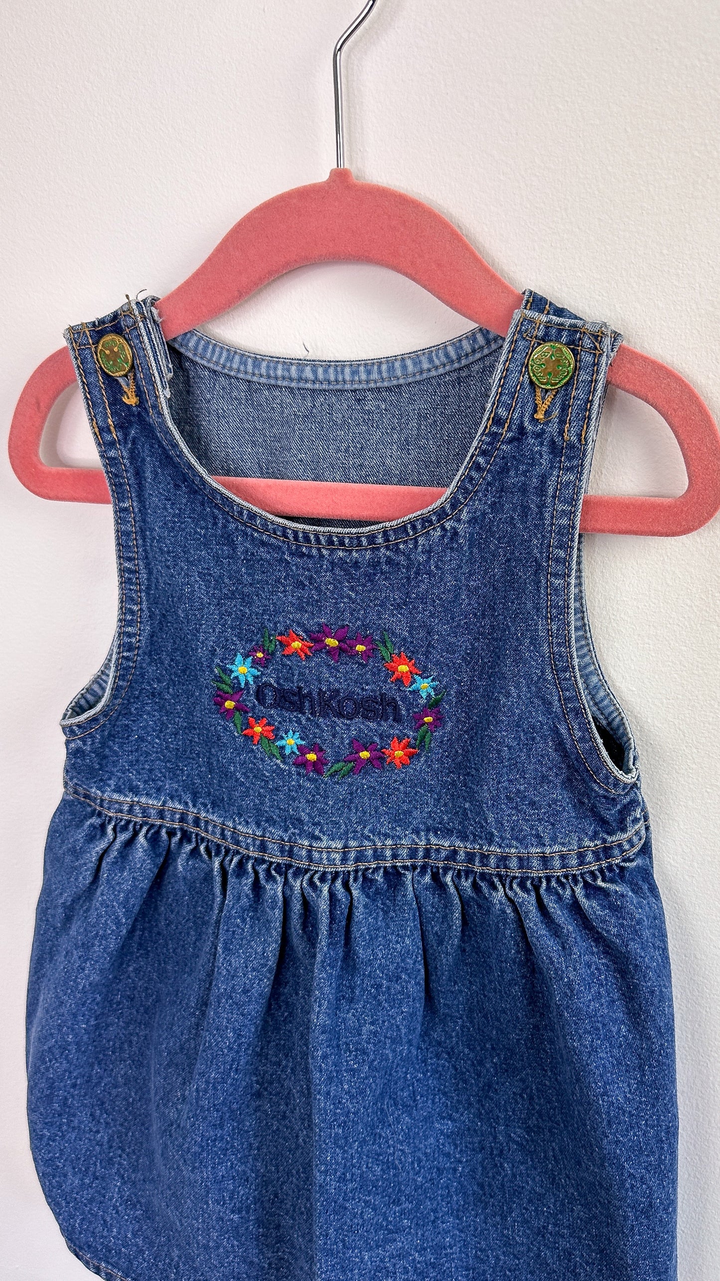 Child- Oshkosh denim dress - 2