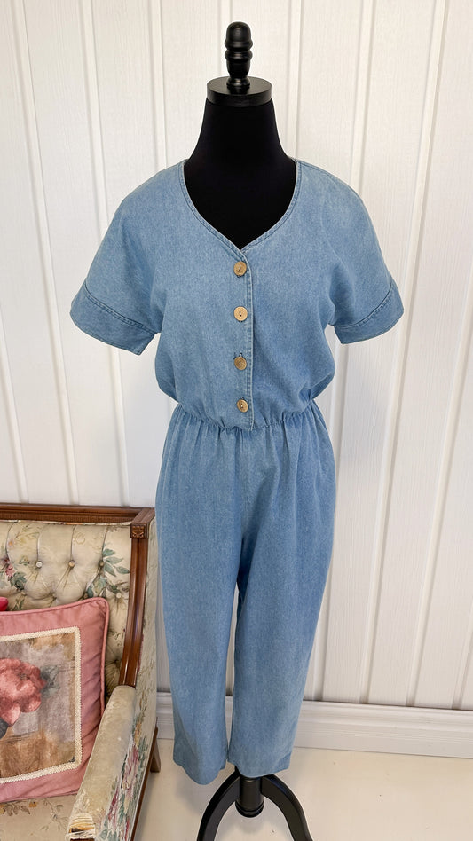 Denim jumpsuit - small