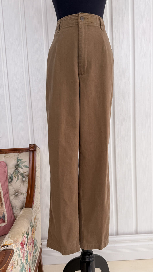 Pantalons corduroy beige - medium