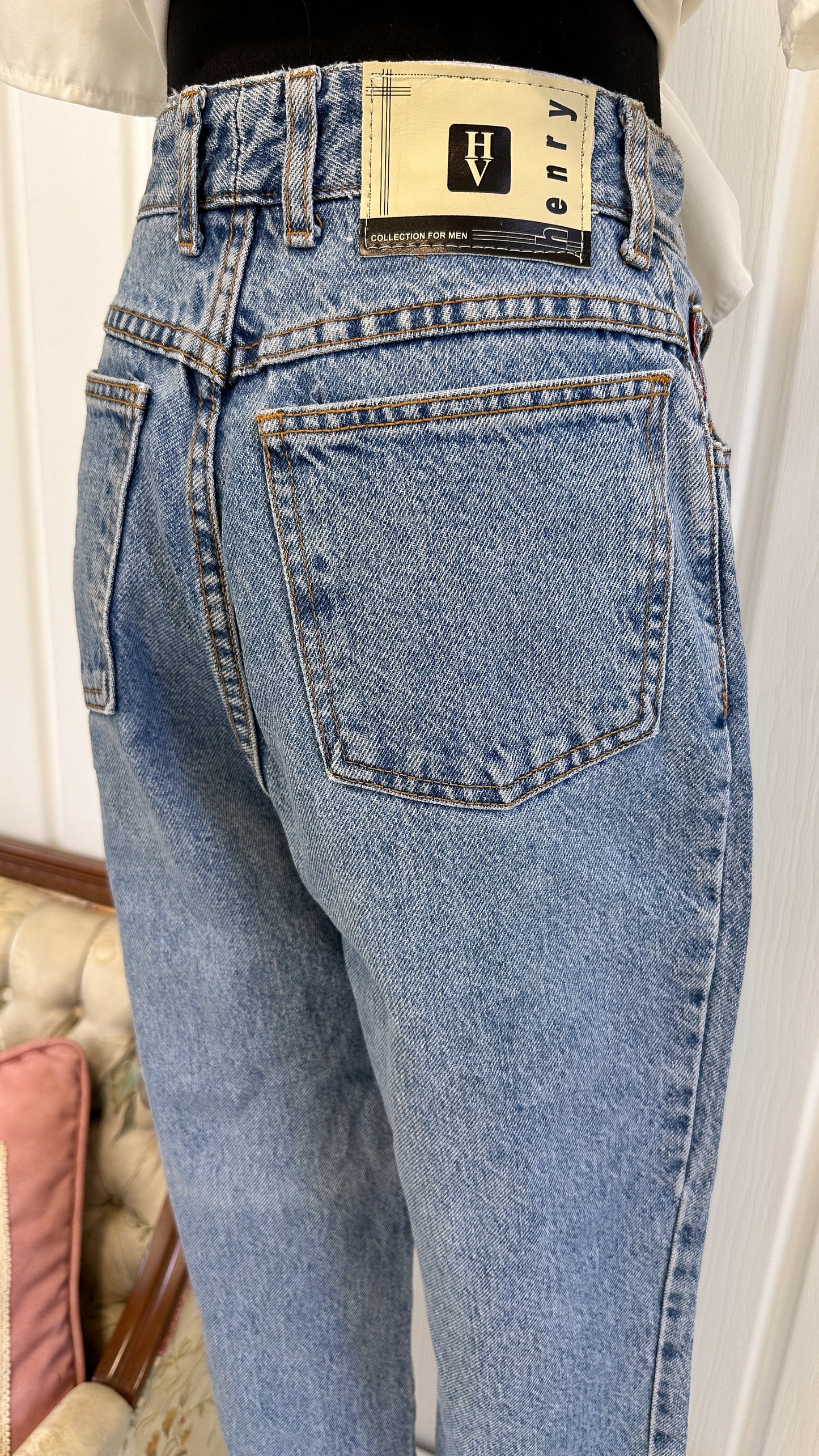 Jeans bleu pâle Henry - small