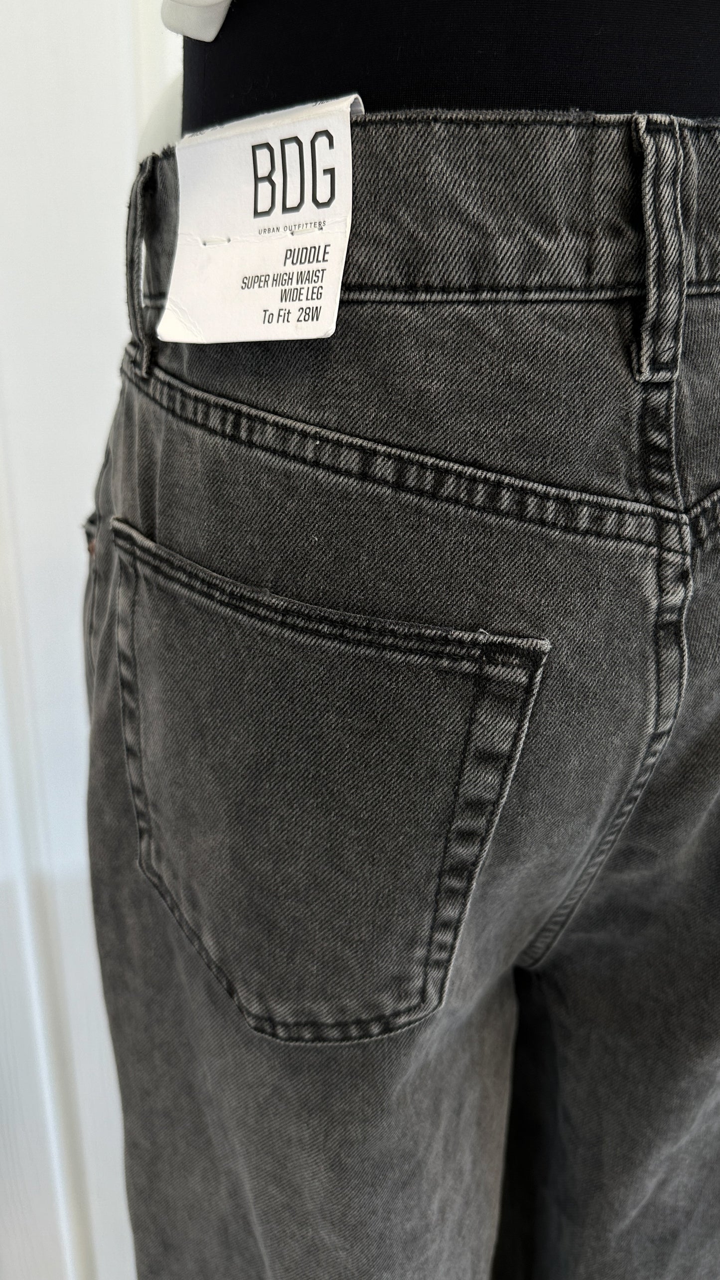 Jeans noir pattes évasées BDG - small