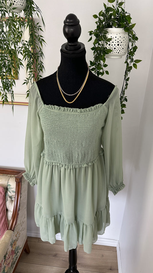 Robe vert menthe Design Lab- large