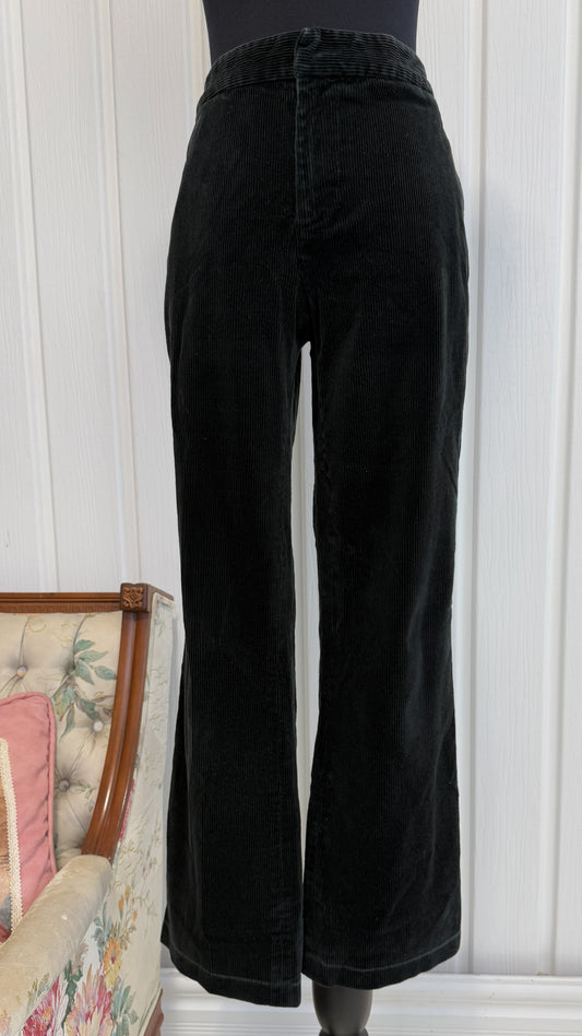 Navy Corduroy Pants - Small