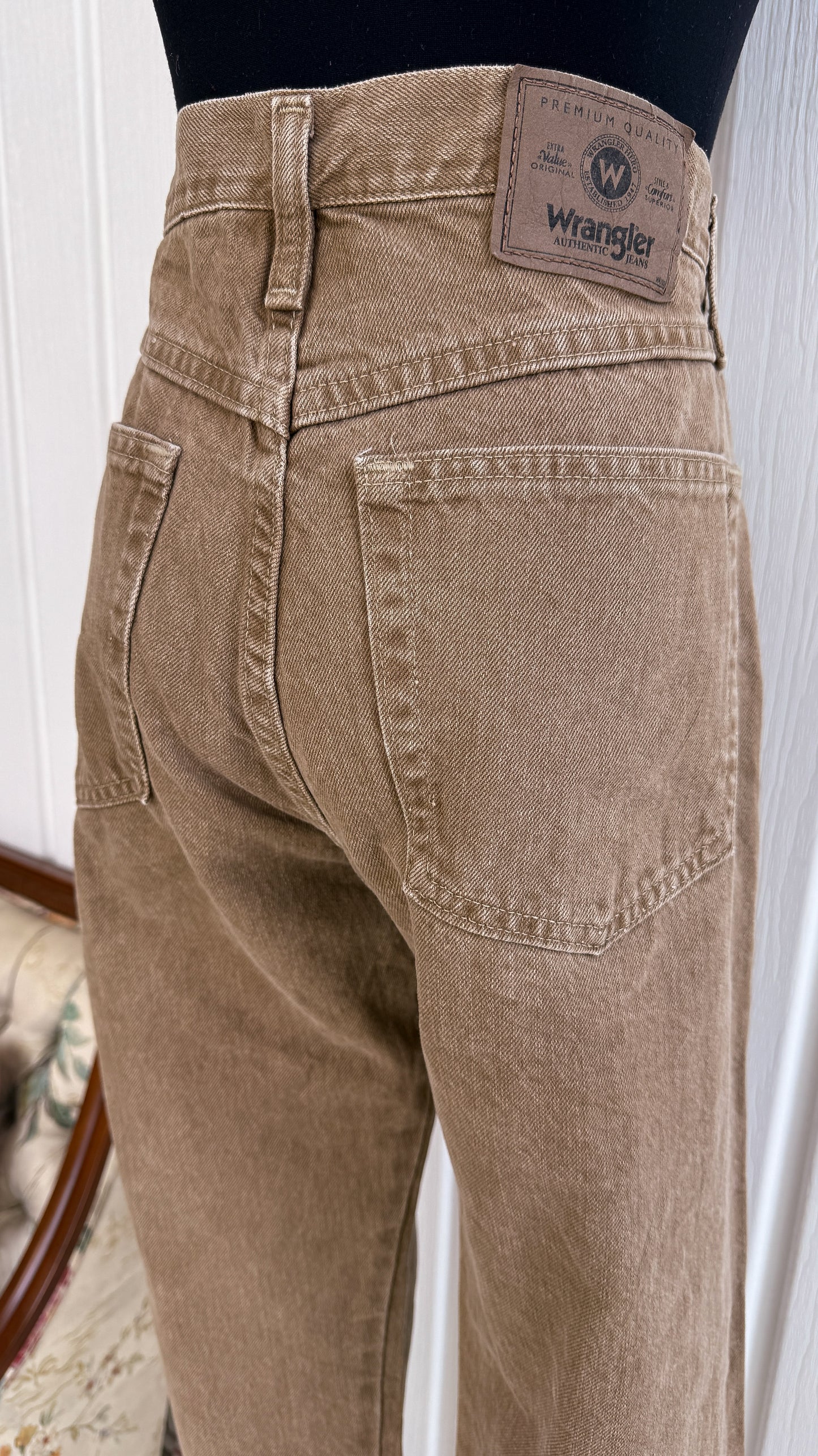 Jeans beige Wrangler- large