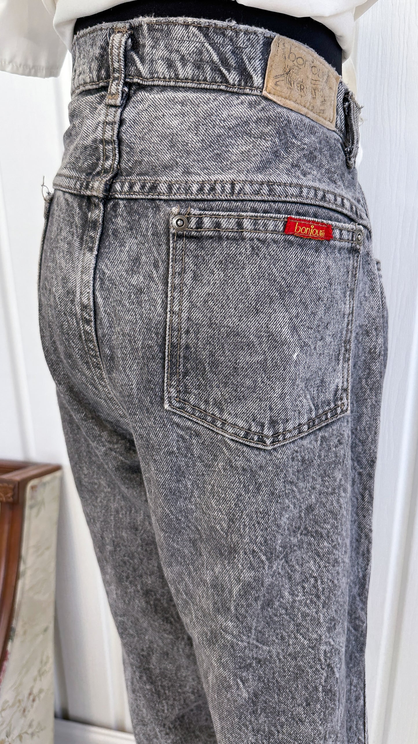 Jeans gris Bonjour- medium