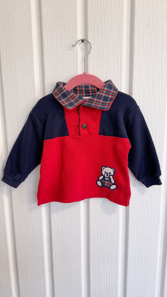 Enfants-Chandail polo ourson- 18m