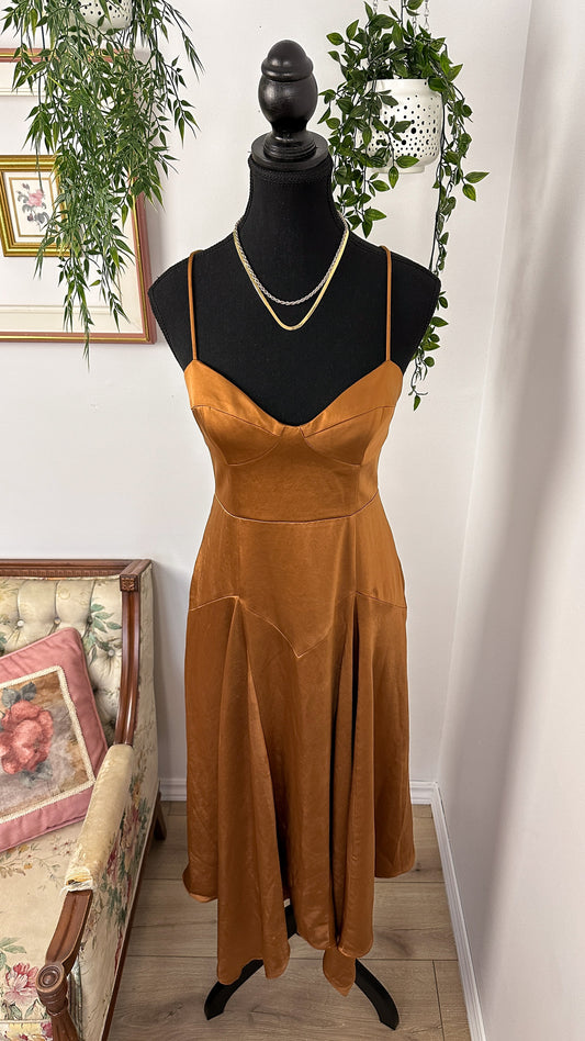 Robe bronze Free People - small