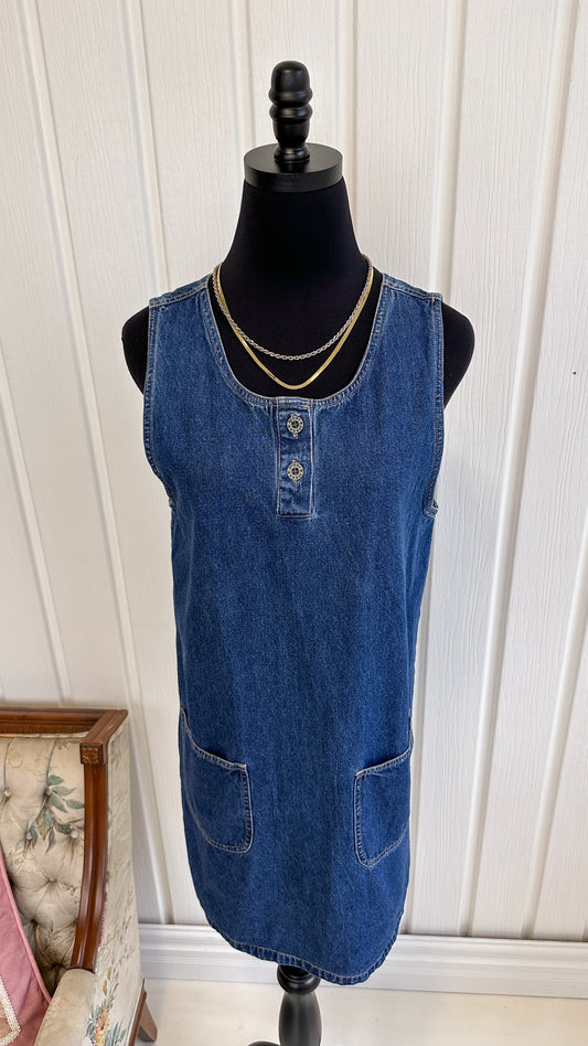 Robe en jeans trapèze - medium