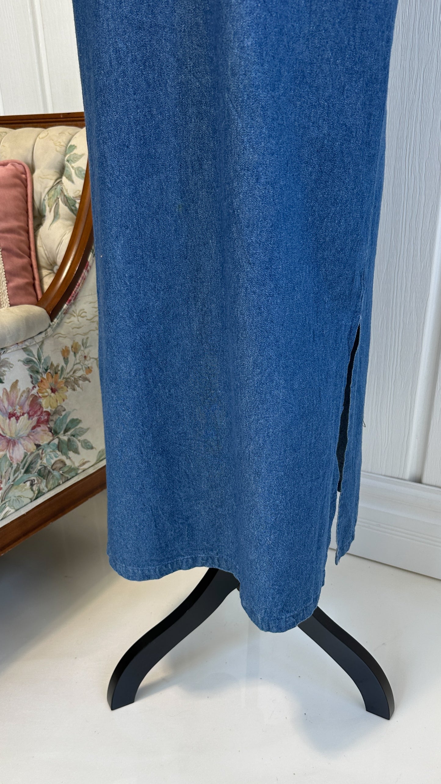 Robe en jeans longue- small