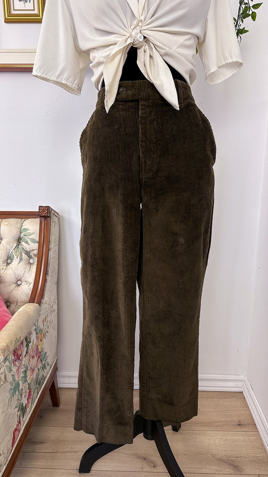 Pantalons corduroy brun - x-large