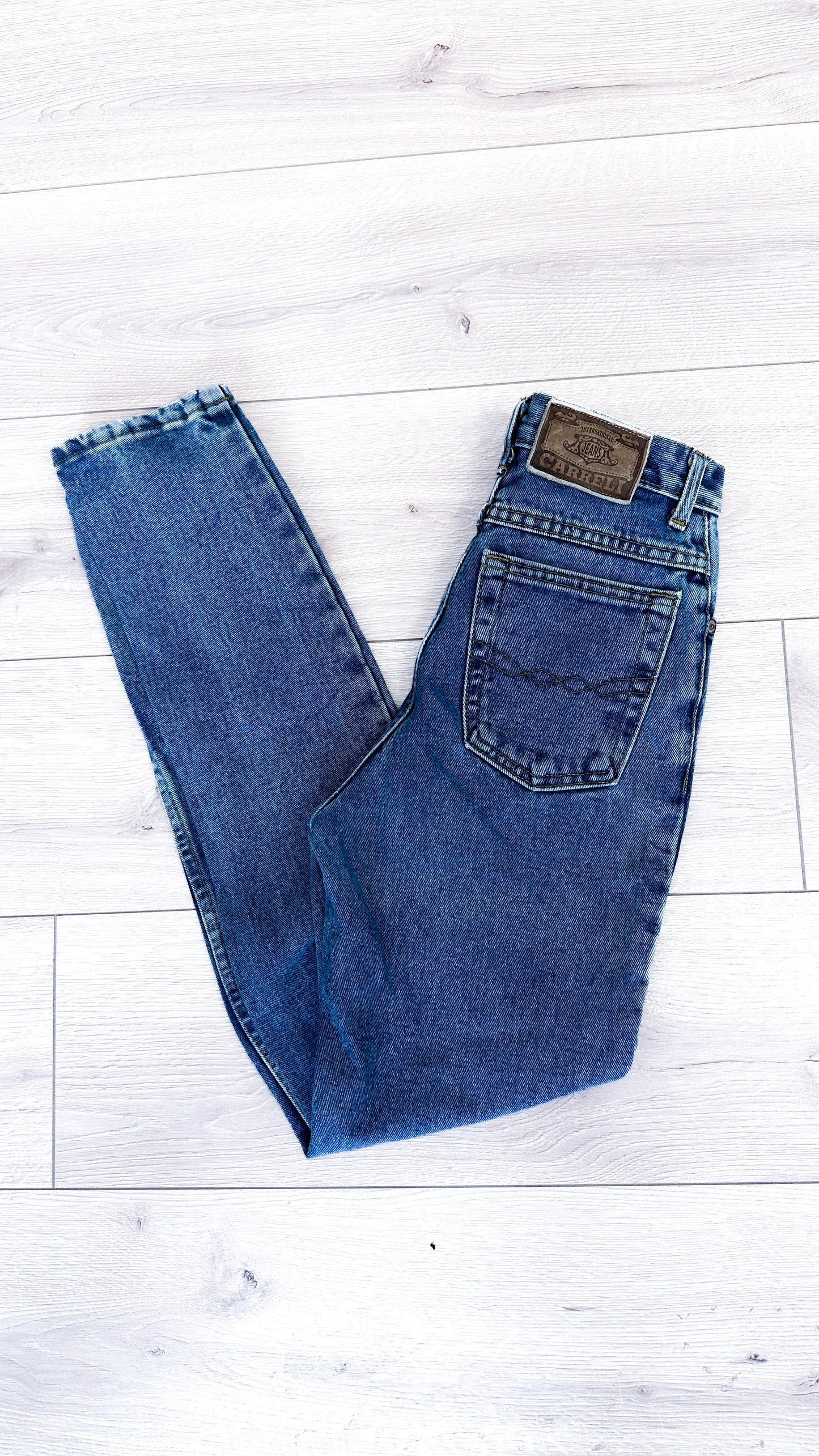 Jeans droit carreli- x-small