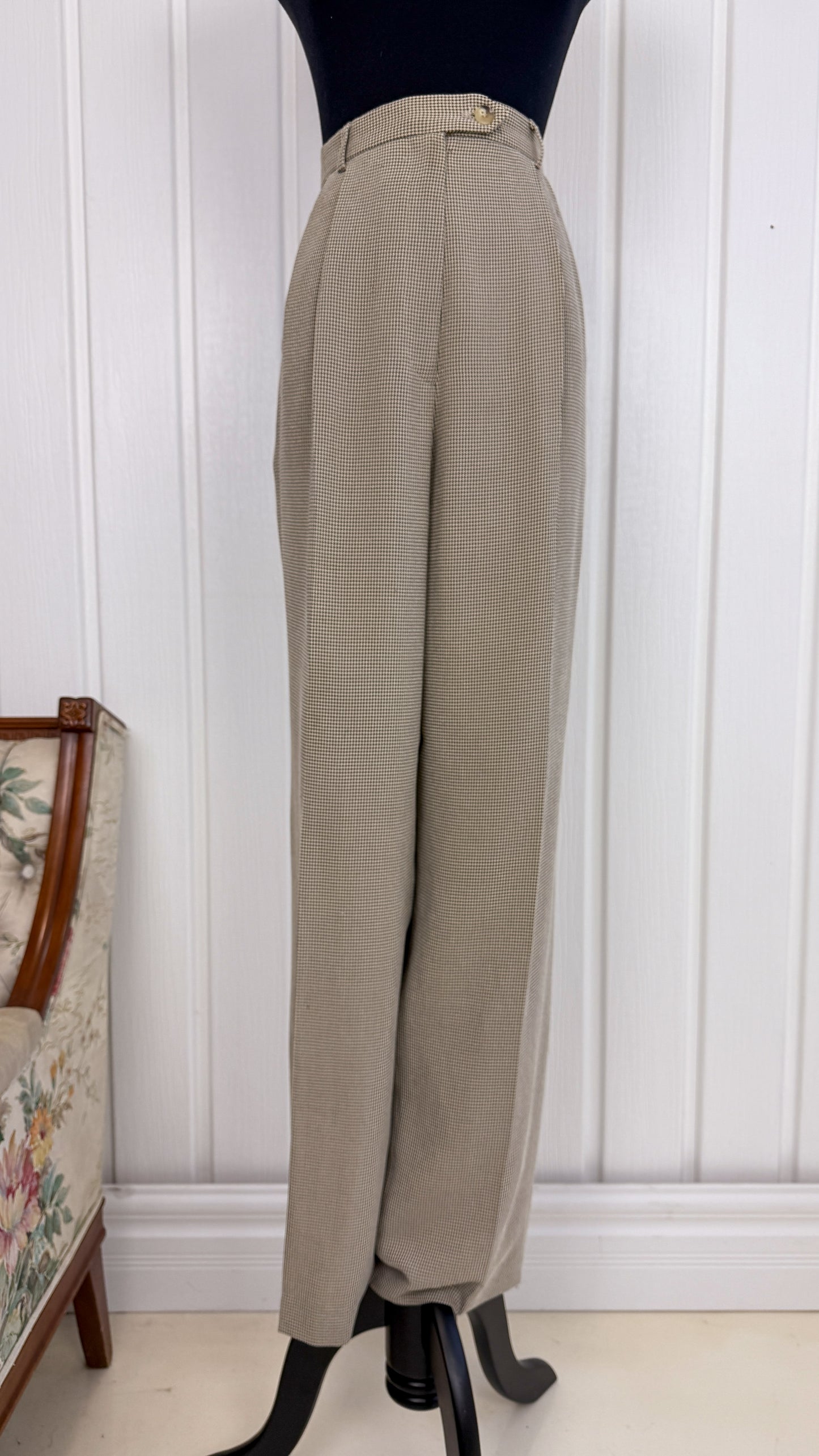 Pantalons beige et noir- medium