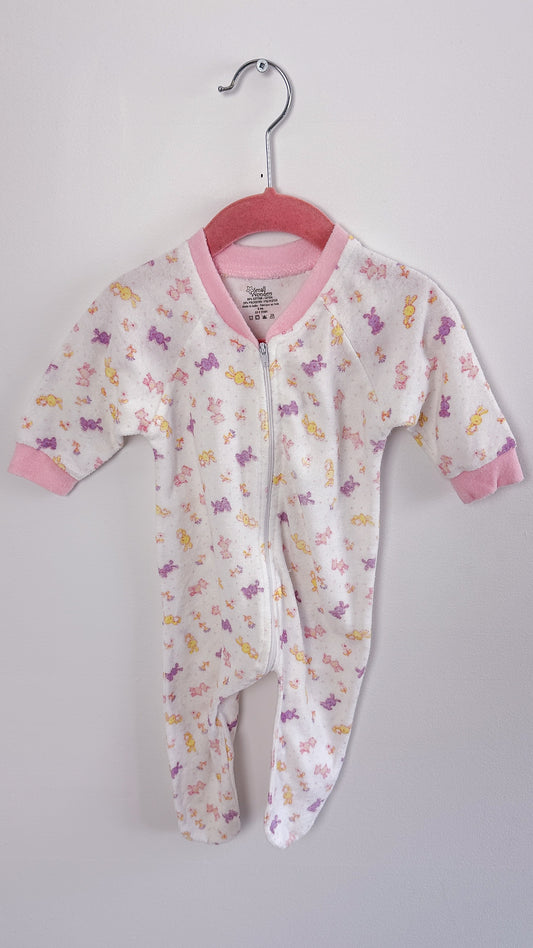 Enfant- pyjamas lapins en ratine - 9m