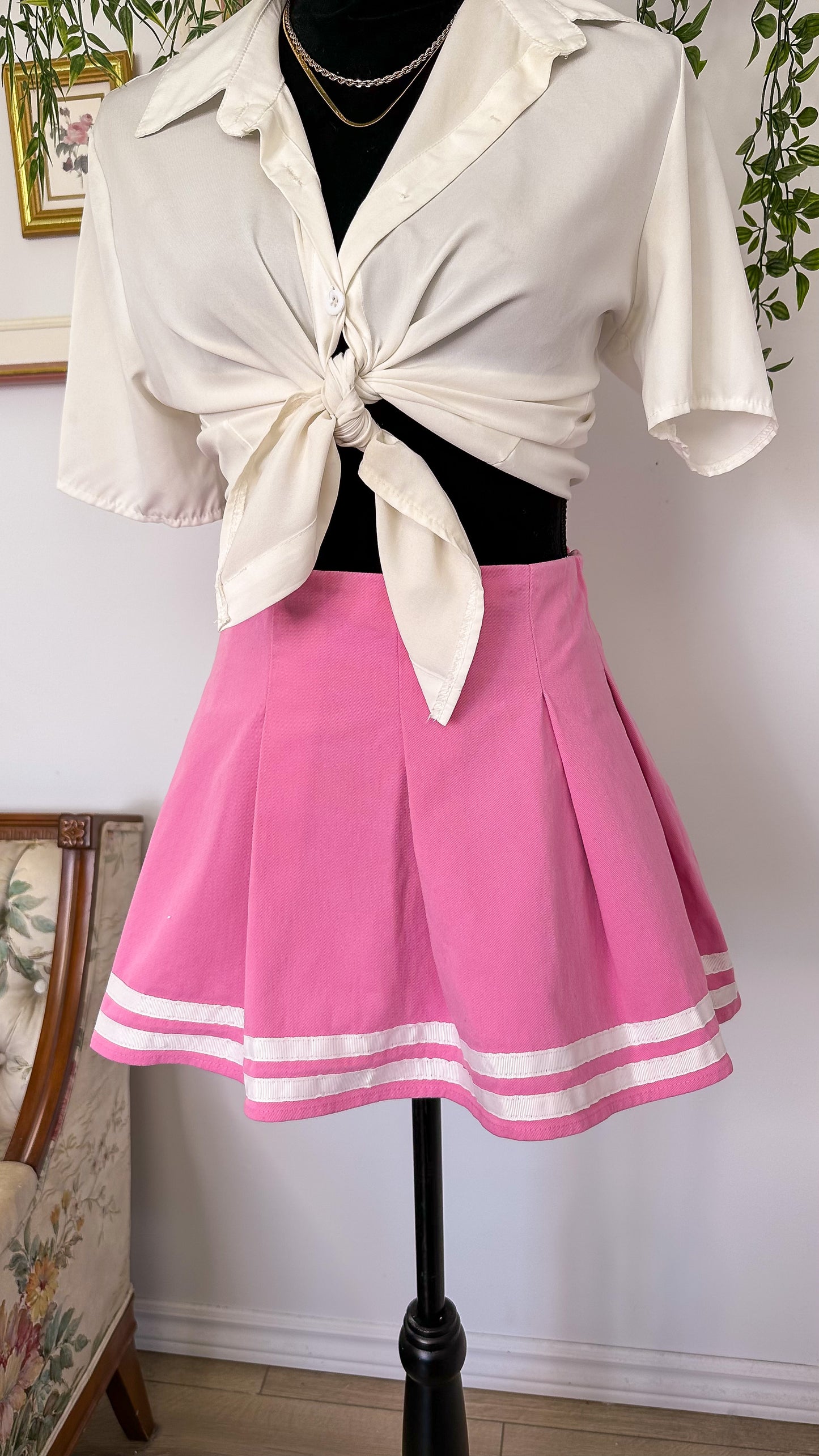 Candy pink skirt - small